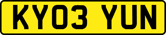 KY03YUN