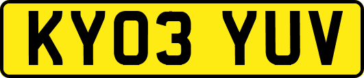 KY03YUV