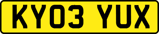 KY03YUX