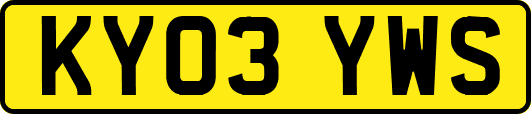 KY03YWS