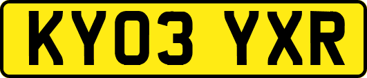 KY03YXR