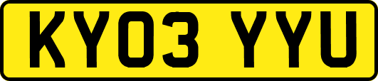 KY03YYU