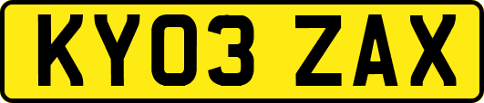 KY03ZAX