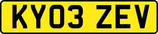 KY03ZEV