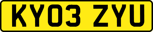 KY03ZYU