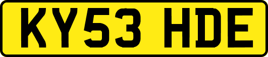 KY53HDE