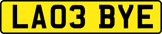 LA03BYE