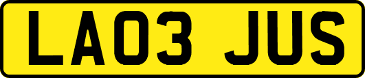 LA03JUS