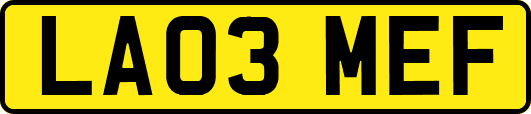 LA03MEF