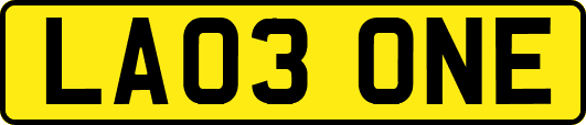 LA03ONE