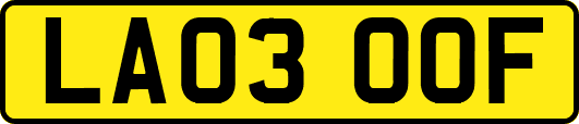 LA03OOF