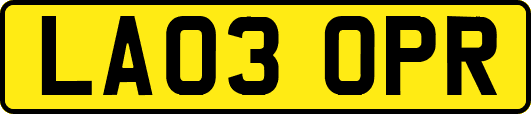 LA03OPR