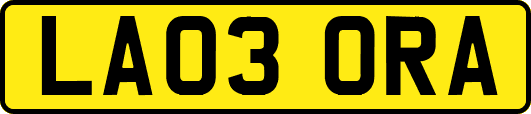 LA03ORA
