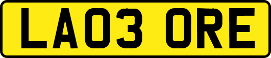 LA03ORE