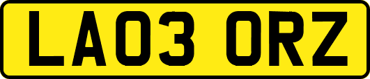 LA03ORZ