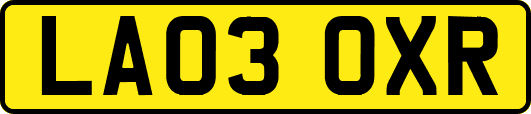 LA03OXR