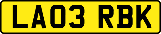 LA03RBK
