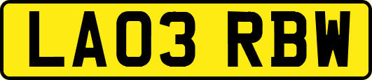 LA03RBW