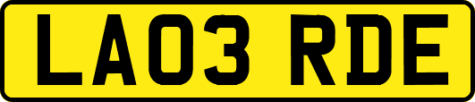 LA03RDE