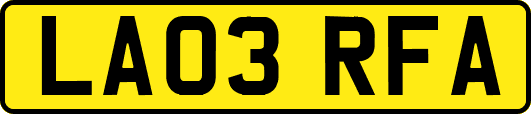 LA03RFA