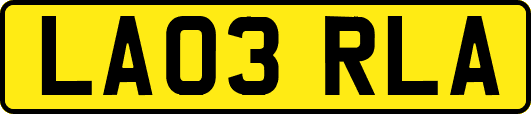 LA03RLA