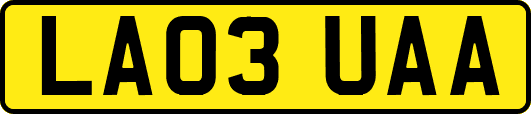 LA03UAA