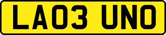 LA03UNO