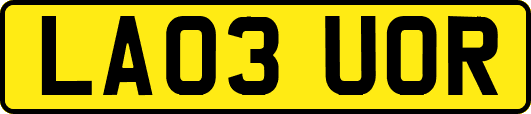 LA03UOR