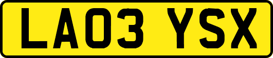 LA03YSX