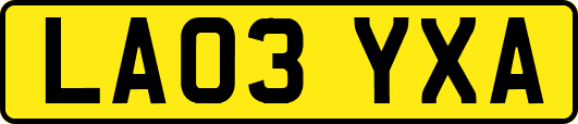 LA03YXA