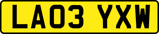 LA03YXW
