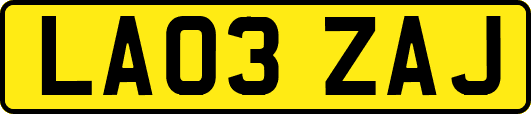 LA03ZAJ