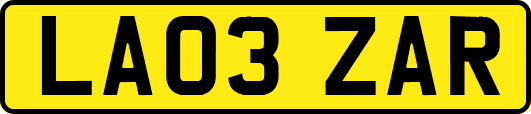 LA03ZAR