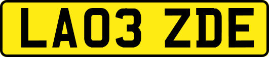 LA03ZDE