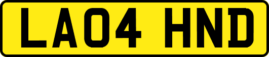 LA04HND