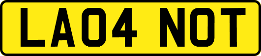 LA04NOT