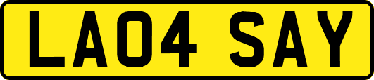 LA04SAY