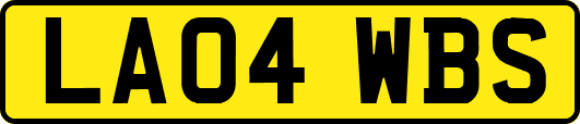 LA04WBS