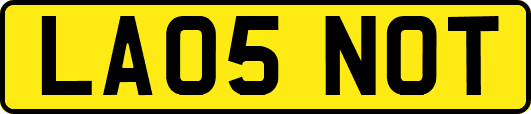 LA05NOT