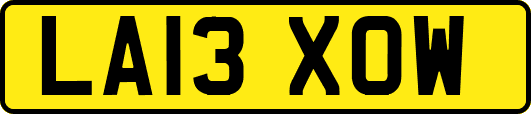 LA13XOW