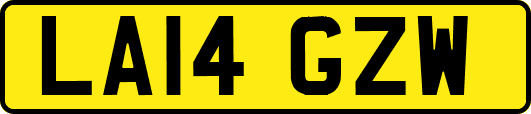 LA14GZW