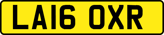 LA16OXR