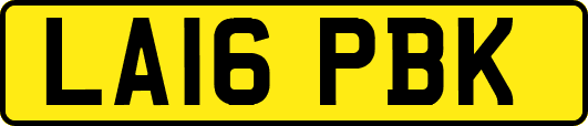 LA16PBK