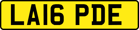LA16PDE