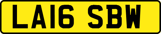 LA16SBW