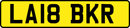LA18BKR