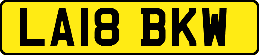LA18BKW