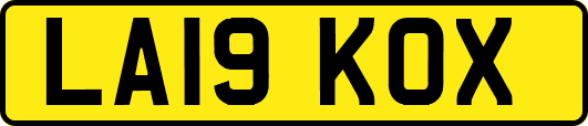 LA19KOX