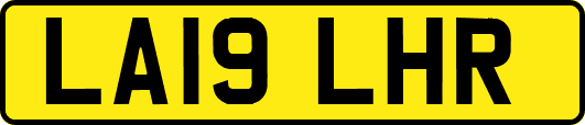 LA19LHR