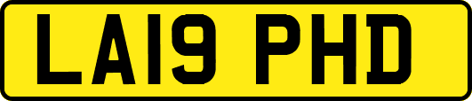 LA19PHD
